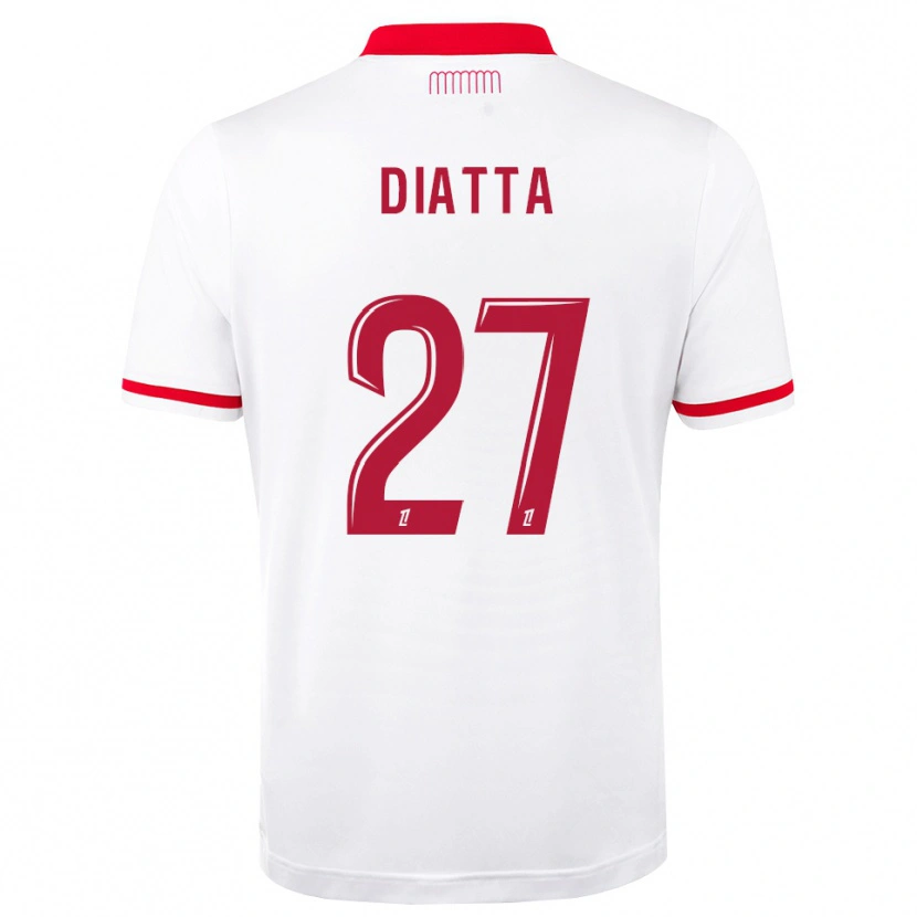 Danxen Damen Krépin Diatta #27 Rot Weiß Heimtrikot Trikot 2026/27 T-Shirt Schweiz
