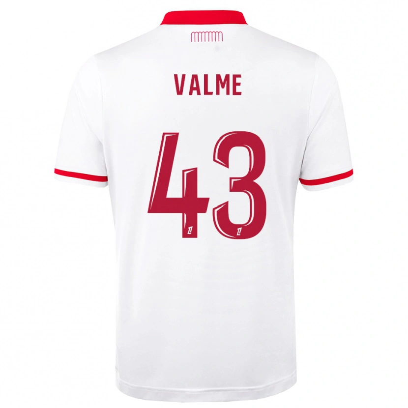 Danxen Damen Ritchy Valme #43 Rot Weiß Heimtrikot Trikot 2026/27 T-Shirt Schweiz