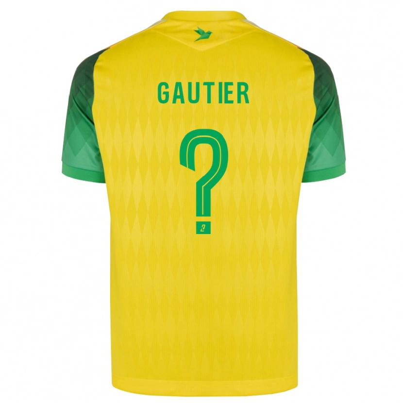 Danxen Damen Louka Gautier #0 Gelb Grün Rot Heimtrikot Trikot 2026/27 T-Shirt Schweiz