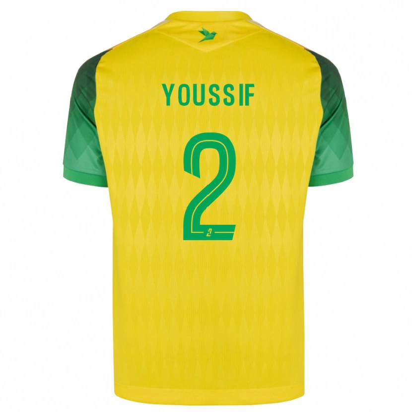 Danxen Damen Ali Youssif #2 Gelb Grün Rot Heimtrikot Trikot 2026/27 T-Shirt Schweiz