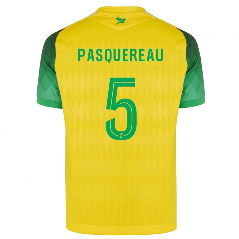 Danxen Damen Julie Pasquereau #5 Gelb Grün Rot Heimtrikot Trikot 2026/27 T-Shirt Schweiz