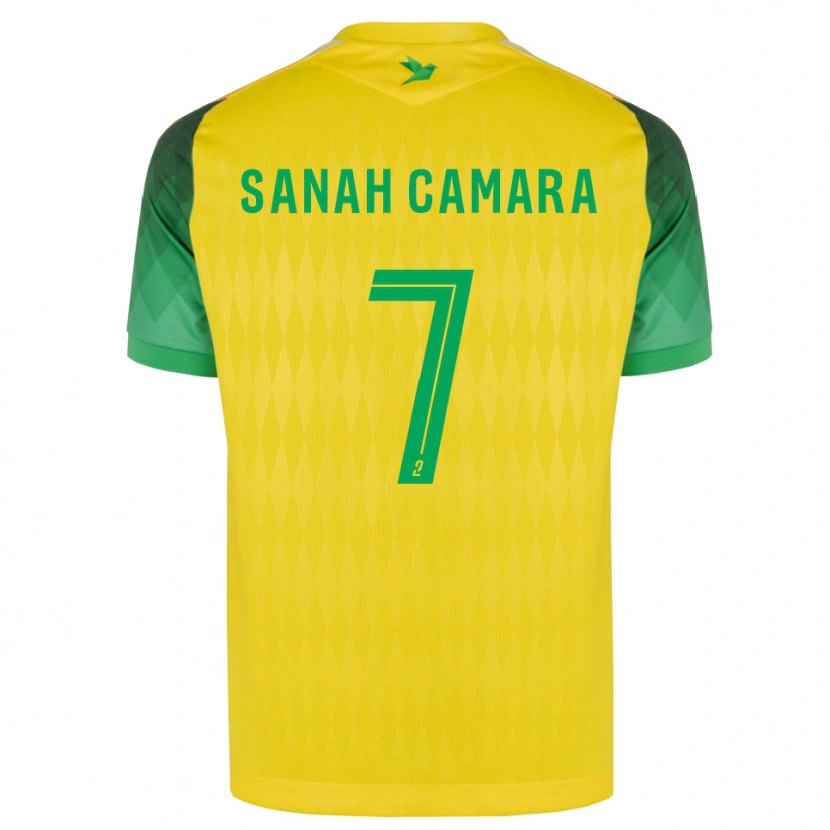 Danxen Damen Sanah Camara #7 Gelb Grün Rot Heimtrikot Trikot 2026/27 T-Shirt Schweiz