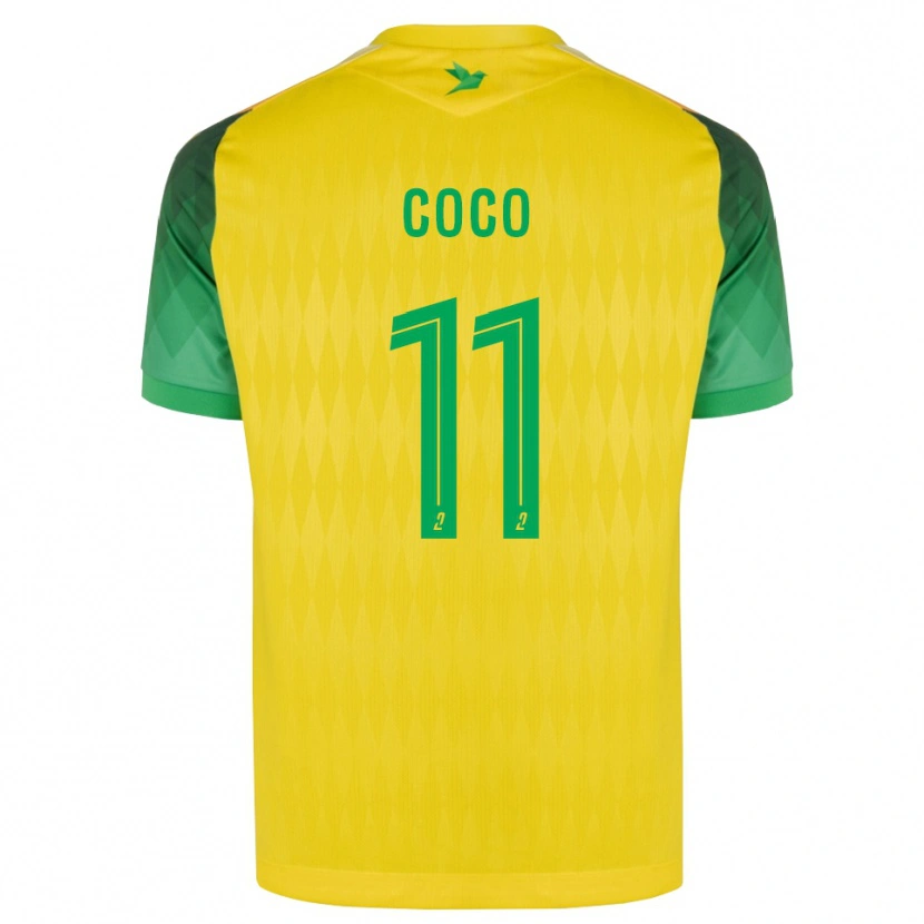 Danxen Damen Marcus Coco #11 Gelb Grün Rot Heimtrikot Trikot 2026/27 T-Shirt Schweiz