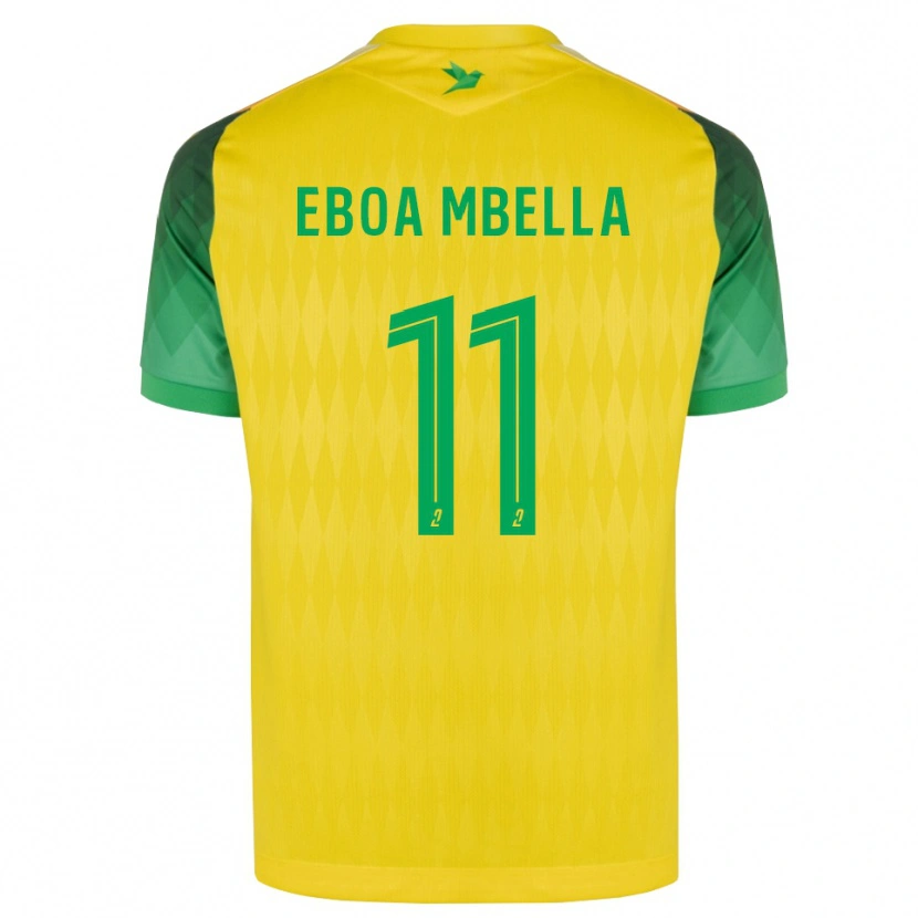 Danxen Damen Eden Eboa Mbella #11 Gelb Grün Rot Heimtrikot Trikot 2026/27 T-Shirt Schweiz