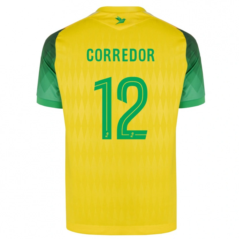 Danxen Damen Killian Corredor #12 Gelb Grün Rot Heimtrikot Trikot 2026/27 T-Shirt Schweiz