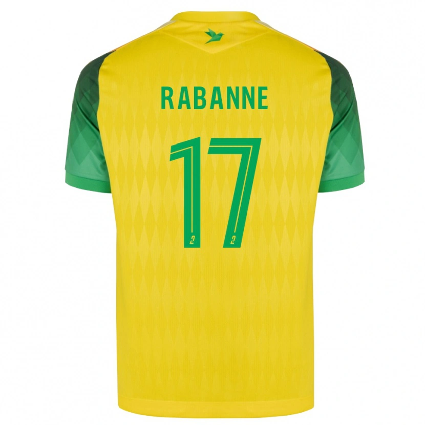 Danxen Damen Julie Rabanne #17 Gelb Grün Rot Heimtrikot Trikot 2026/27 T-Shirt Schweiz