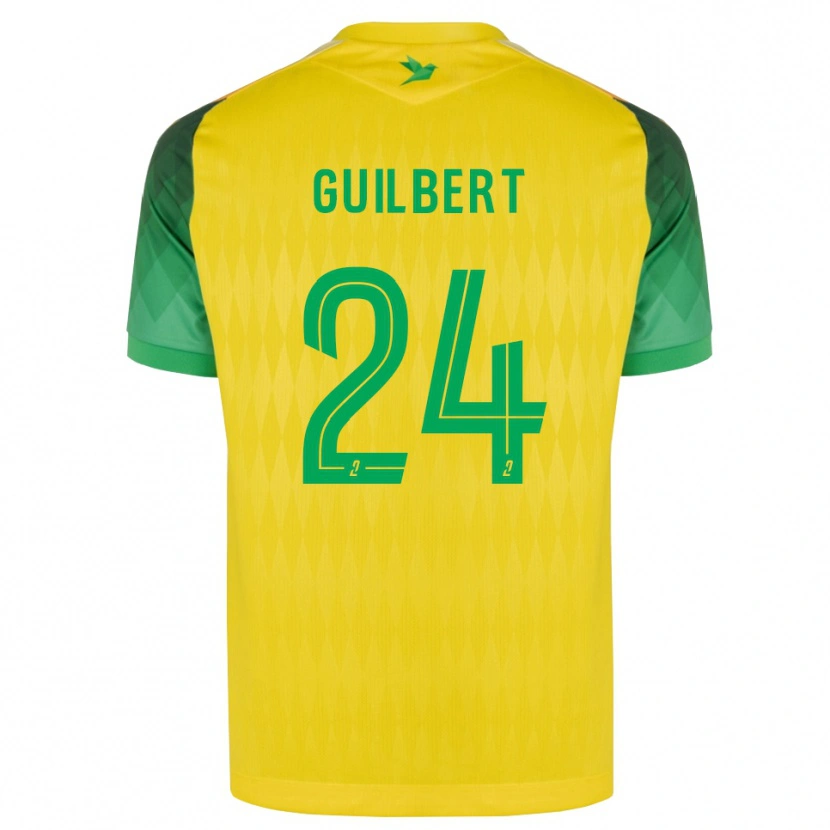 Danxen Damen Frédéric Guilbert #24 Gelb Grün Rot Heimtrikot Trikot 2026/27 T-Shirt Schweiz