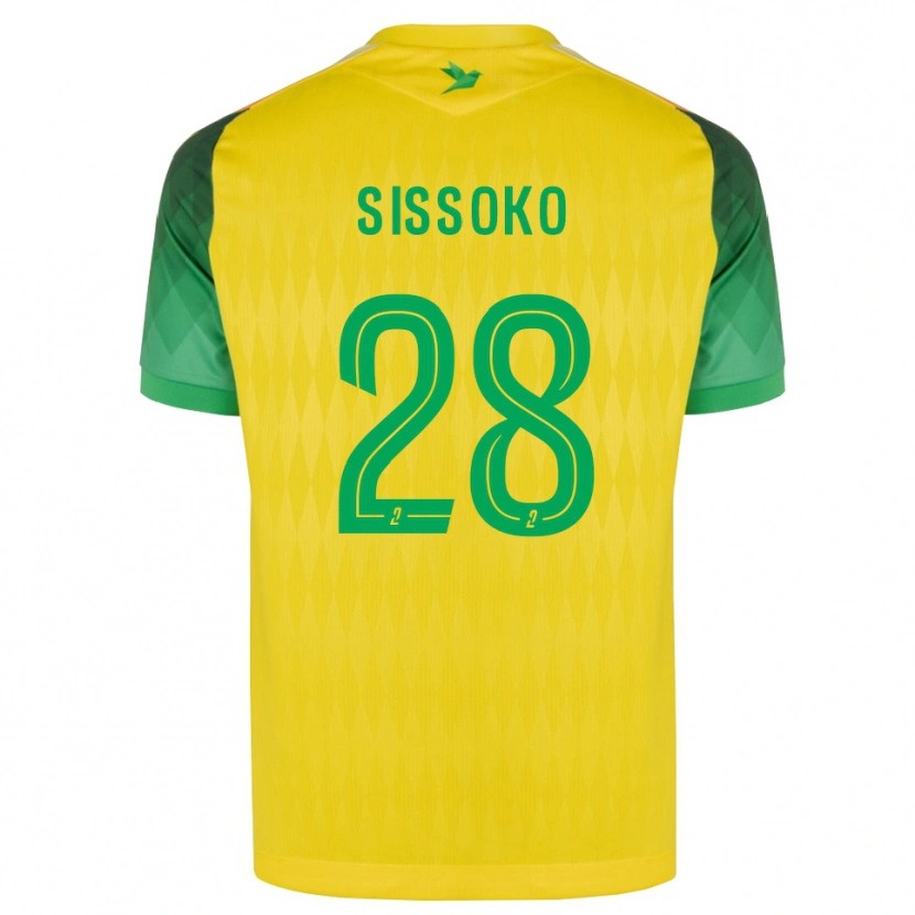 Danxen Damen Ibrahima Sissoko #28 Gelb Grün Rot Heimtrikot Trikot 2026/27 T-Shirt Schweiz