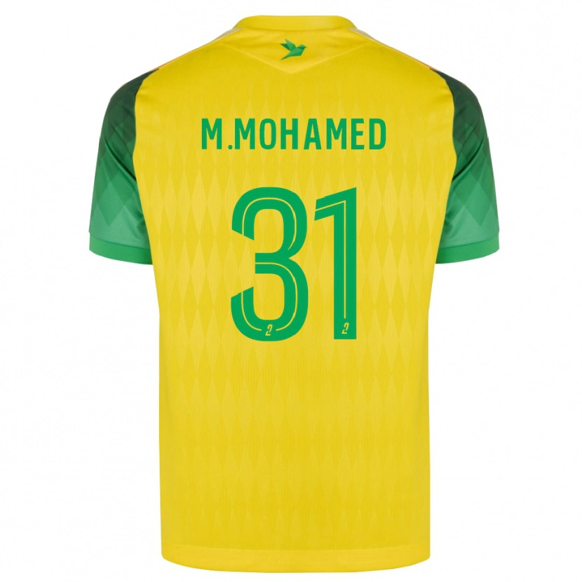 Danxen Damen Mostafa Mohamed #31 Gelb Grün Rot Heimtrikot Trikot 2026/27 T-Shirt Schweiz