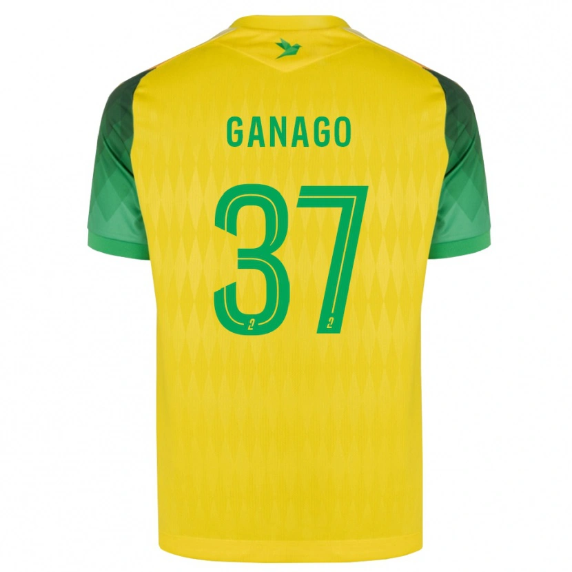 Danxen Damen Ignatius Ganago #37 Gelb Grün Rot Heimtrikot Trikot 2026/27 T-Shirt Schweiz