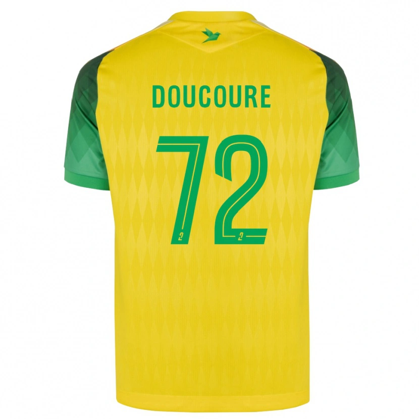 Danxen Damen Sékou Doucouré #72 Gelb Grün Rot Heimtrikot Trikot 2026/27 T-Shirt Schweiz