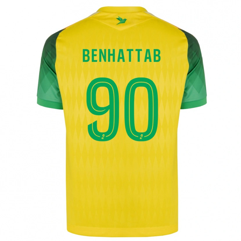 Danxen Damen Yassine Benhattab #90 Gelb Grün Rot Heimtrikot Trikot 2026/27 T-Shirt Schweiz
