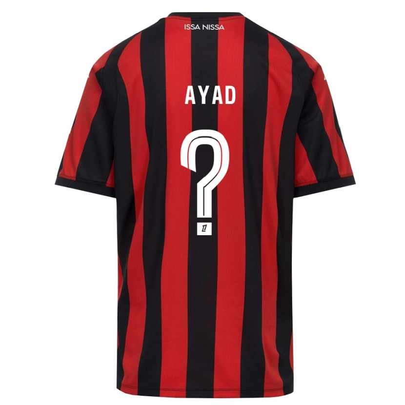 Danxen Damen Houdayfa Ayad #0 Rot Schwarz Weiß Heimtrikot Trikot 2026/27 T-Shirt Schweiz