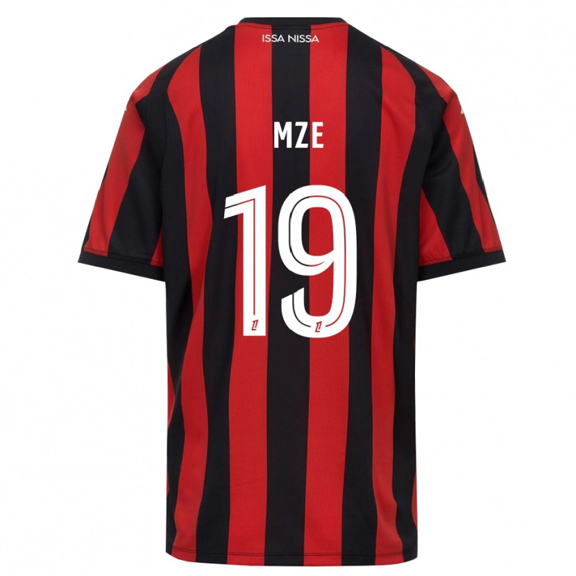 Danxen Damen Yrma Mze Issa #19 Rot Schwarz Weiß Heimtrikot Trikot 2026/27 T-Shirt Schweiz