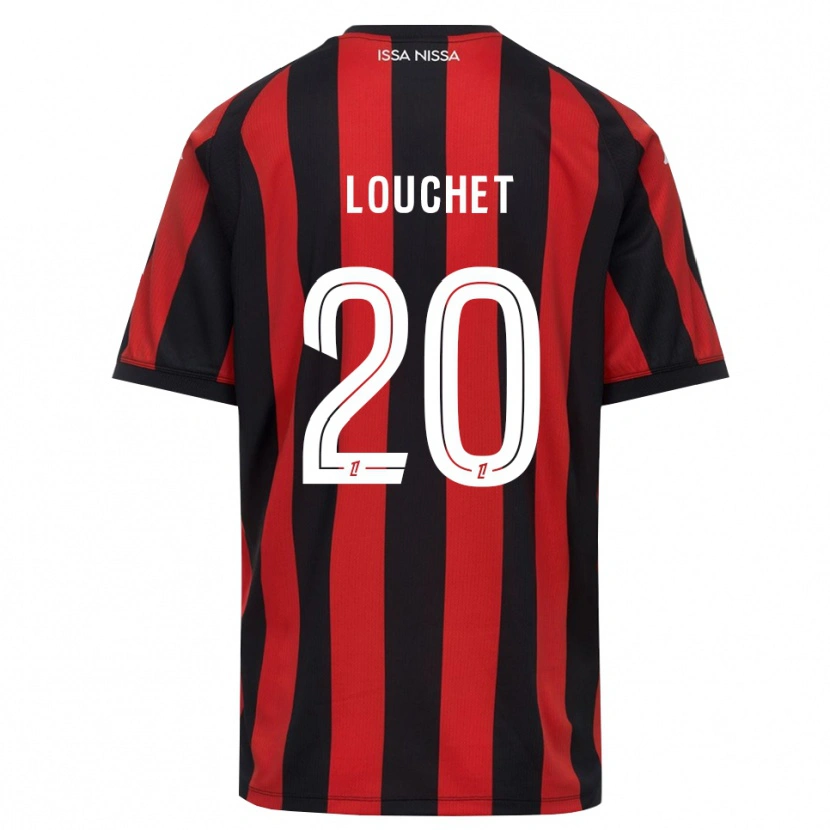 Danxen Damen Tom Louchet #20 Rot Schwarz Weiß Heimtrikot Trikot 2026/27 T-Shirt Schweiz