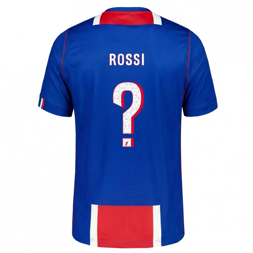 Danxen Damen Fanny Rossi #0 Rot Weiß Blau Heimtrikot Trikot 2026/27 T-Shirt Schweiz