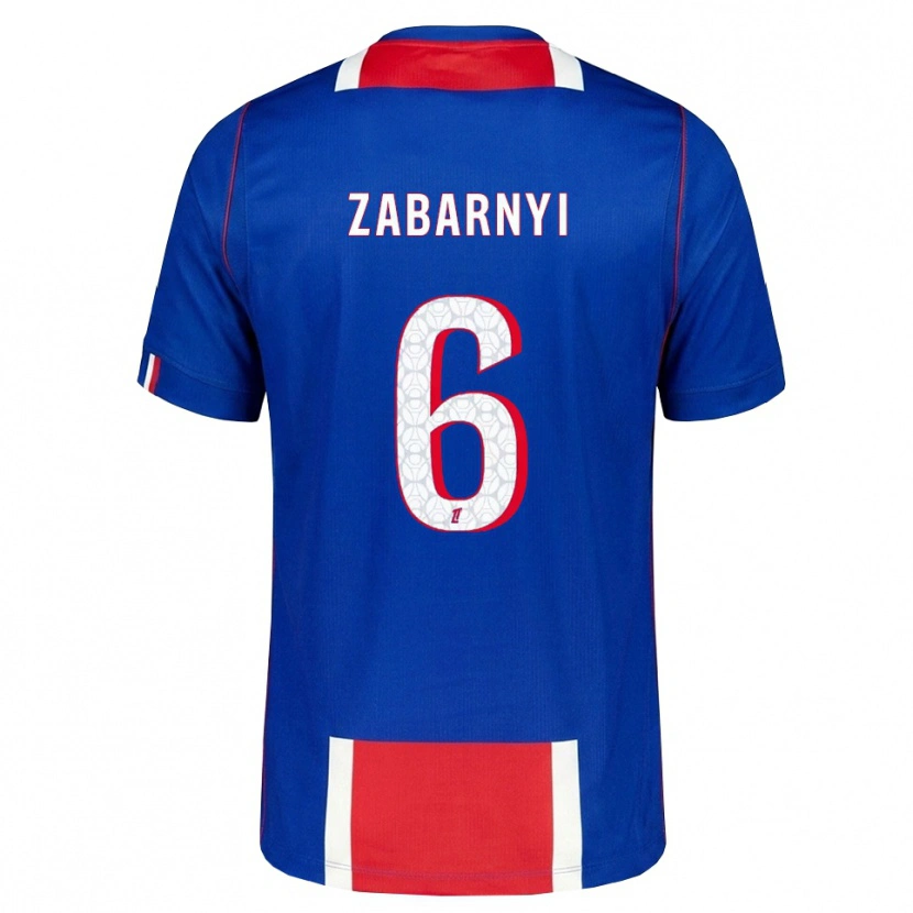 Danxen Damen Ilya Zabarnyi #6 Rot Weiß Blau Heimtrikot Trikot 2026/27 T-Shirt Schweiz