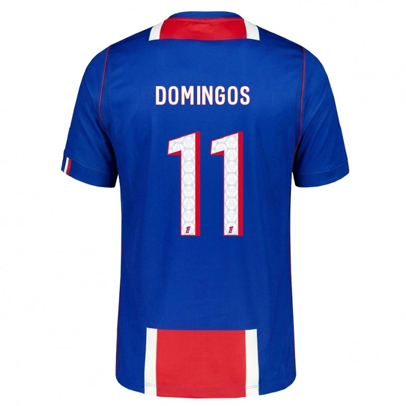 Danxen Damen Fabio Domingos #11 Rot Weiß Blau Heimtrikot Trikot 2026/27 T-Shirt Schweiz
