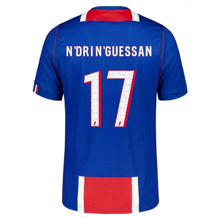 Danxen Damen Landry N'dri N'guessan #17 Rot Weiß Blau Heimtrikot Trikot 2026/27 T-Shirt Schweiz