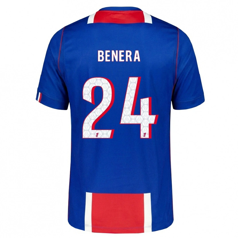 Danxen Damen Baby Jordy Benera #24 Rot Weiß Blau Heimtrikot Trikot 2026/27 T-Shirt Schweiz