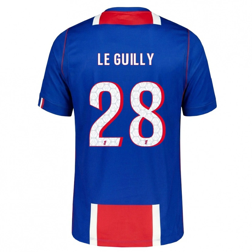 Danxen Damen Jade Le Guilly #28 Rot Weiß Blau Heimtrikot Trikot 2026/27 T-Shirt Schweiz