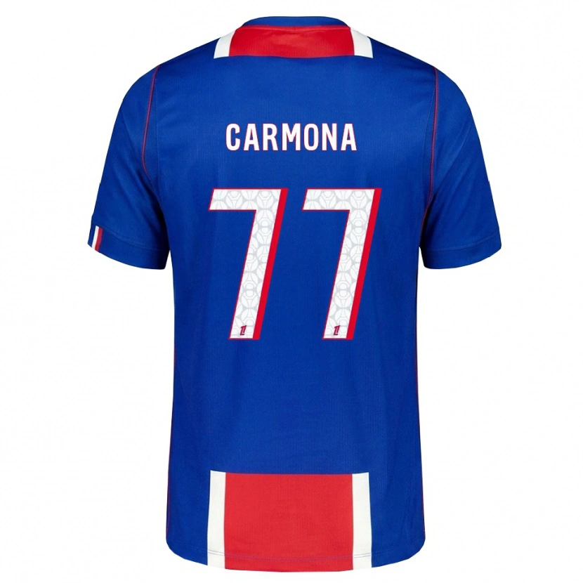 Danxen Damen Olga Carmona #77 Rot Weiß Blau Heimtrikot Trikot 2026/27 T-Shirt Schweiz