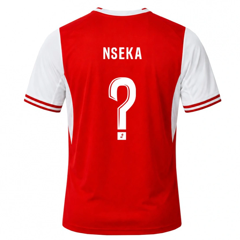 Danxen Damen Nelson Nseka #0 Rot Weiß Heimtrikot Trikot 2026/27 T-Shirt Schweiz