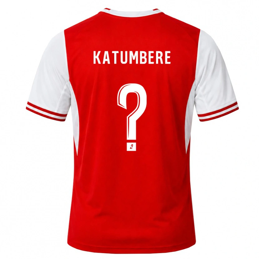 Danxen Damen Noah Katumbere #0 Rot Weiß Heimtrikot Trikot 2026/27 T-Shirt Schweiz