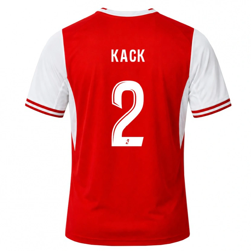 Danxen Damen Mathilde Kack #2 Rot Weiß Heimtrikot Trikot 2026/27 T-Shirt Schweiz