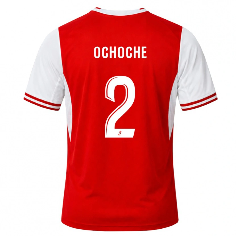 Danxen Damen Amos Ochoche #2 Rot Weiß Heimtrikot Trikot 2026/27 T-Shirt Schweiz