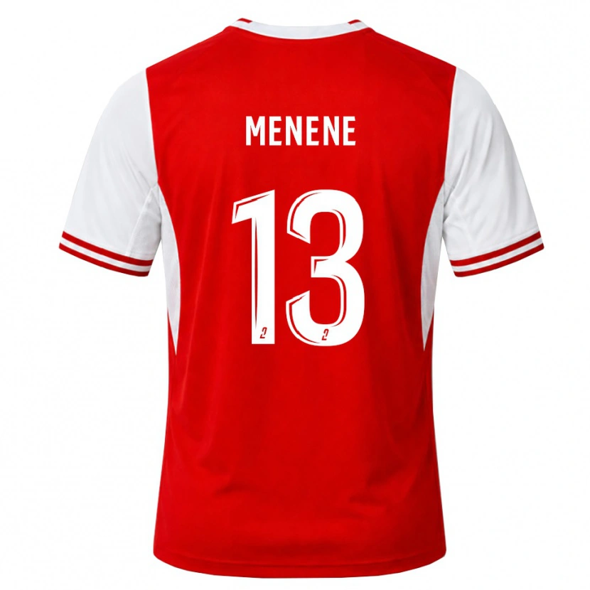 Danxen Damen Meyong Menene #13 Rot Weiß Heimtrikot Trikot 2026/27 T-Shirt Schweiz