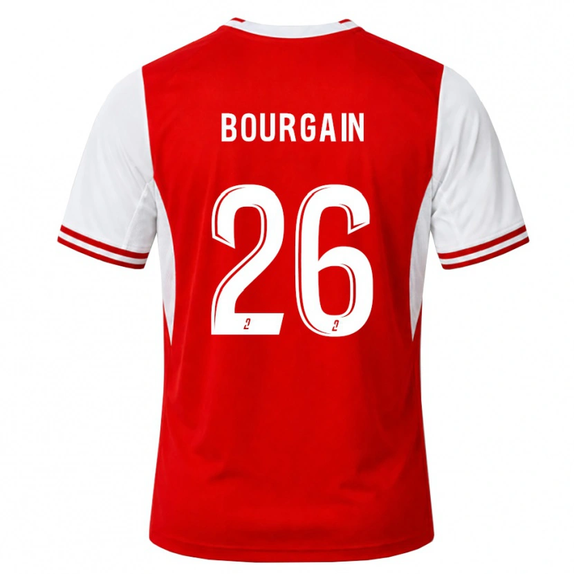 Danxen Damen Lea Bourgain #26 Rot Weiß Heimtrikot Trikot 2026/27 T-Shirt Schweiz