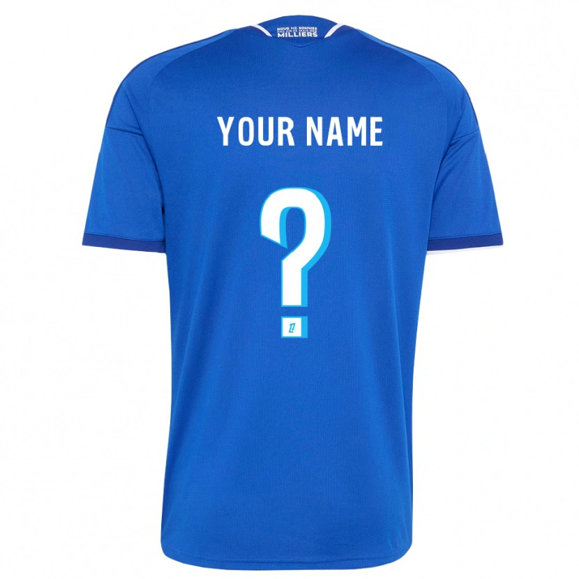 Danxen Damen Ihren Namen #0 Königsblau Weiß Heimtrikot Trikot 2026/27 T-Shirt Schweiz