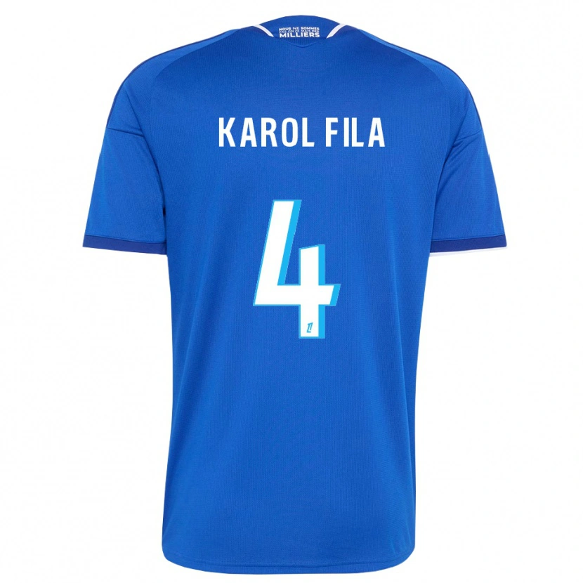 Danxen Damen Karol Fila #4 Königsblau Weiß Heimtrikot Trikot 2026/27 T-Shirt Schweiz