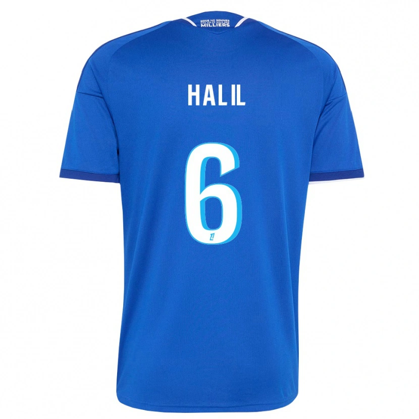 Danxen Damen Fouad Halil #6 Königsblau Weiß Heimtrikot Trikot 2026/27 T-Shirt Schweiz