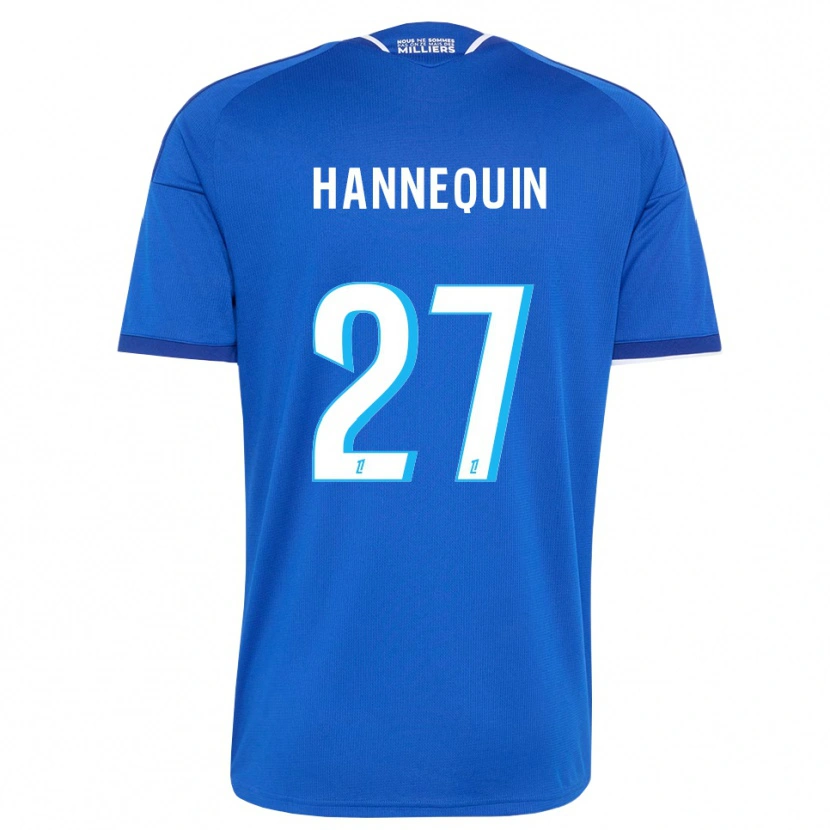 Danxen Damen Laurine Hannequin #27 Königsblau Weiß Heimtrikot Trikot 2026/27 T-Shirt Schweiz