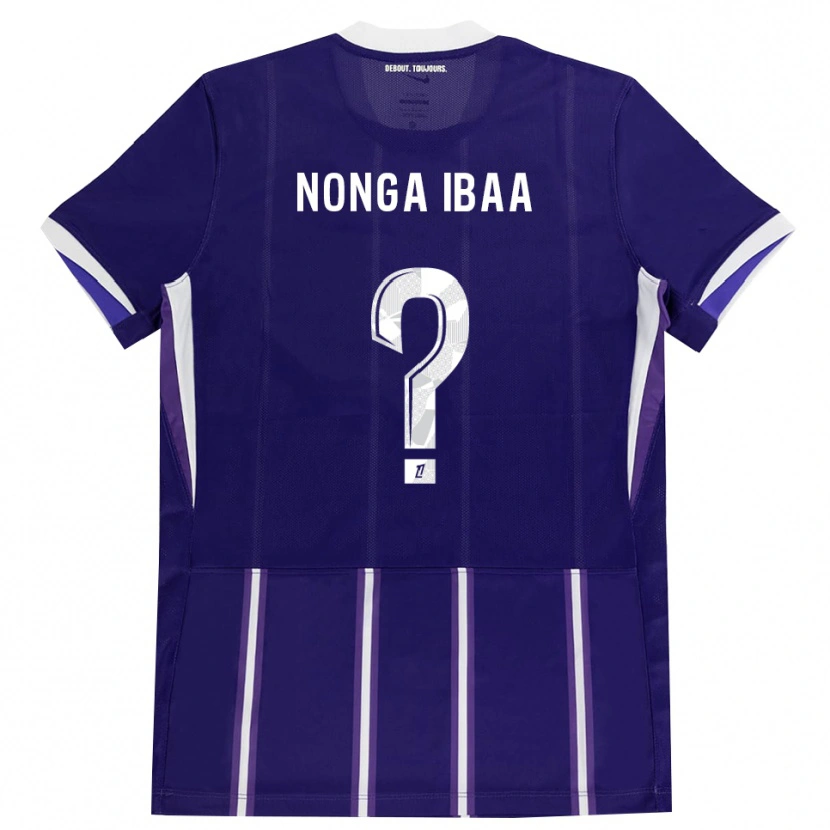 Danxen Damen Alou Nonga Ibaa #0 Lila Weiß Heimtrikot Trikot 2026/27 T-Shirt Schweiz