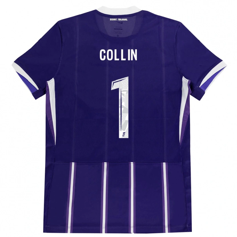 Danxen Damen Théo Collin #1 Lila Weiß Heimtrikot Trikot 2026/27 T-Shirt Schweiz