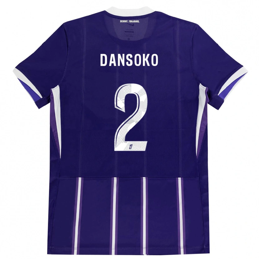 Danxen Damen Mohamed Dansoko #2 Lila Weiß Heimtrikot Trikot 2026/27 T-Shirt Schweiz