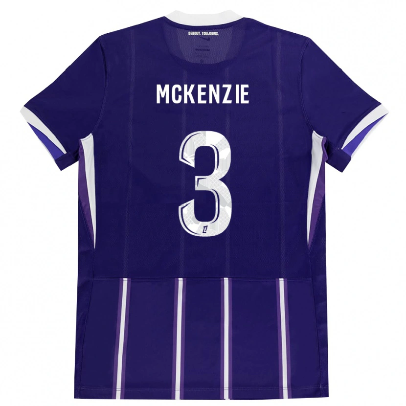 Danxen Damen Mark Mckenzie #3 Lila Weiß Heimtrikot Trikot 2026/27 T-Shirt Schweiz