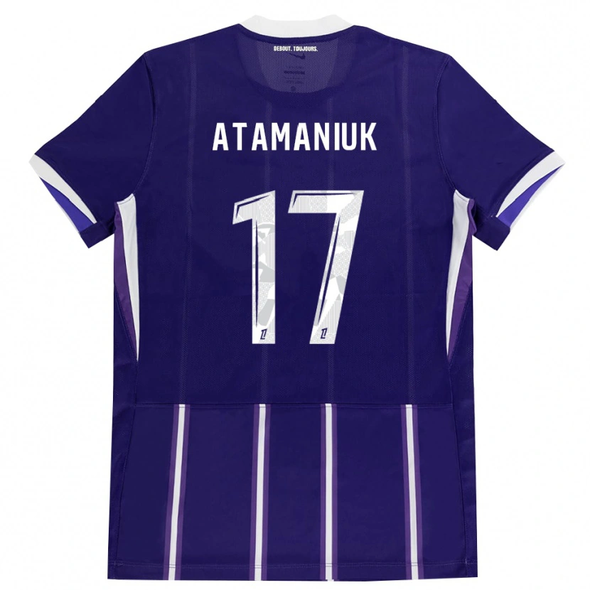 Danxen Damen Alexandra Atamaniuk #17 Lila Weiß Heimtrikot Trikot 2026/27 T-Shirt Schweiz