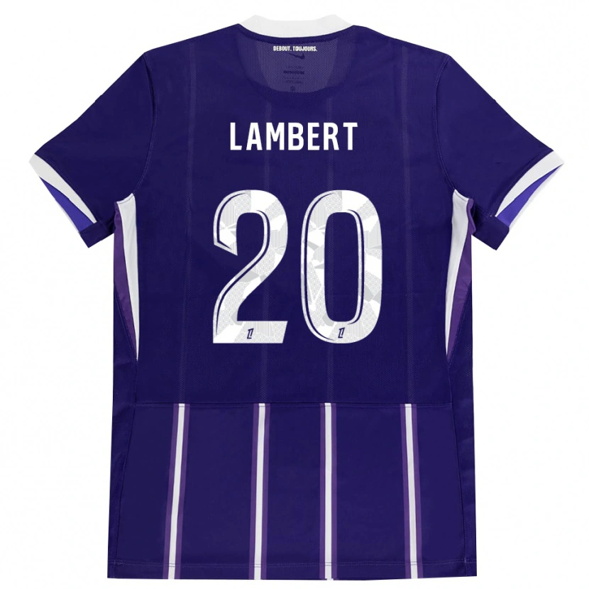 Danxen Damen Sarah Lambert #20 Lila Weiß Heimtrikot Trikot 2026/27 T-Shirt Schweiz
