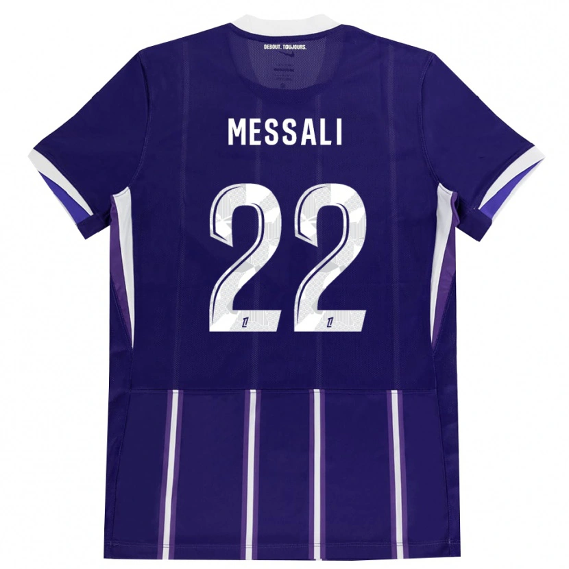 Danxen Damen Rafik Messali #22 Lila Weiß Heimtrikot Trikot 2026/27 T-Shirt Schweiz