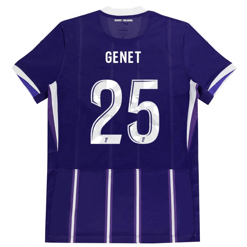 Danxen Damen Marine Genet #25 Lila Weiß Heimtrikot Trikot 2026/27 T-Shirt Schweiz