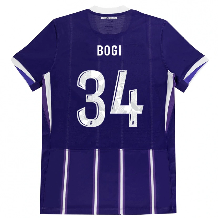 Danxen Damen Fiona Bogi #34 Lila Weiß Heimtrikot Trikot 2026/27 T-Shirt Schweiz