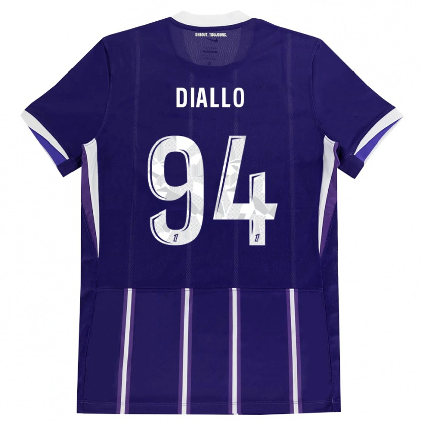 Danxen Damen Ismaïl Diallo #94 Lila Weiß Heimtrikot Trikot 2026/27 T-Shirt Schweiz
