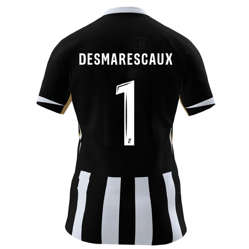 Danxen Damen Émile Desmarescaux #1 Schwarz Blau Heimtrikot Trikot 2026/27 T-Shirt Schweiz