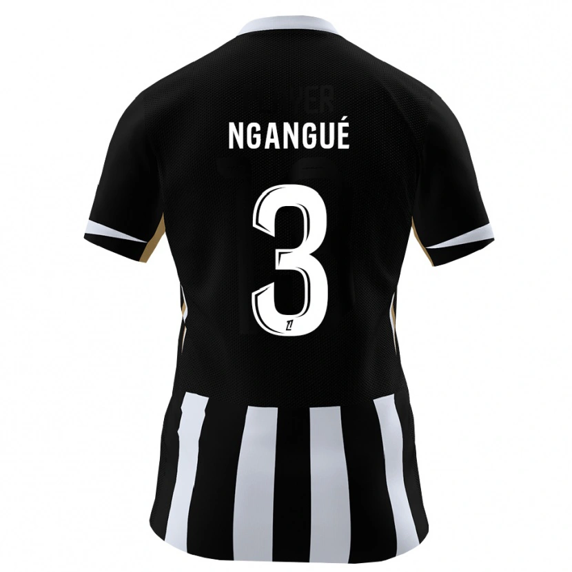 Danxen Damen Maurice Ngangué #3 Schwarz Blau Heimtrikot Trikot 2026/27 T-Shirt Schweiz