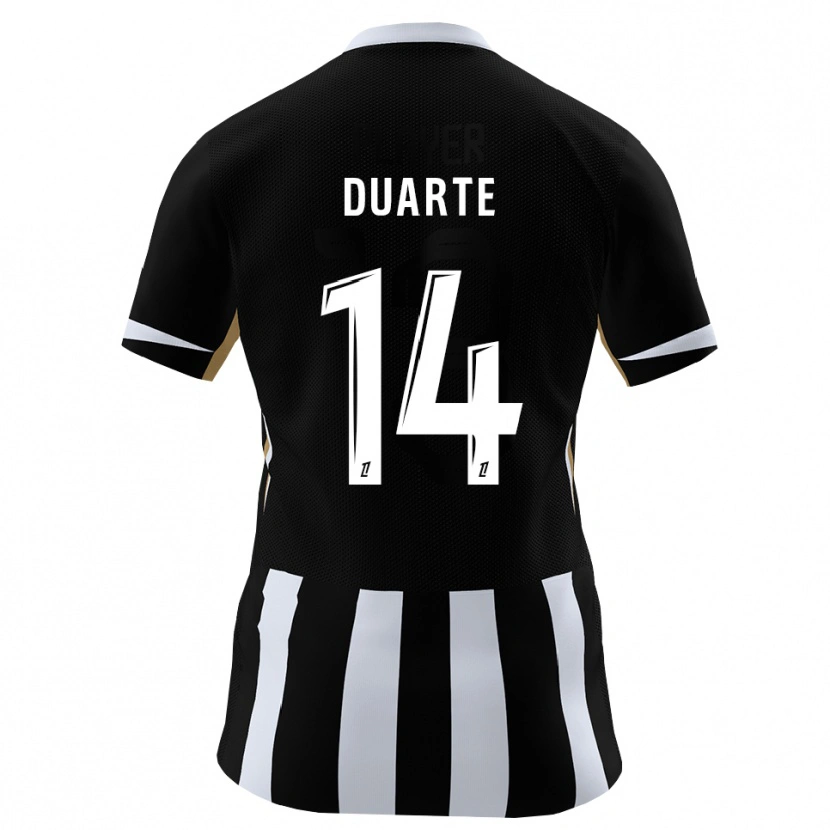 Danxen Damen Luis Duarte #14 Schwarz Blau Heimtrikot Trikot 2026/27 T-Shirt Schweiz