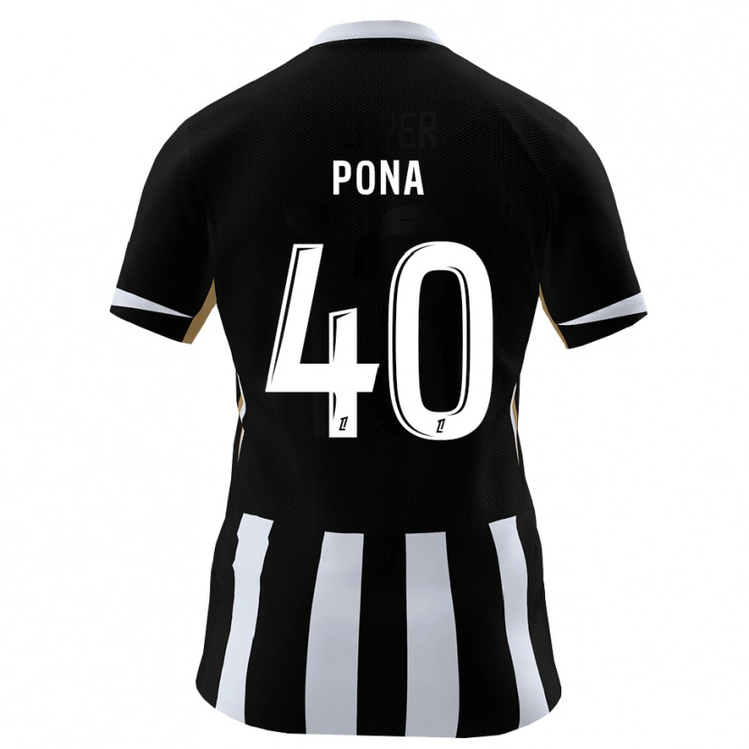 Danxen Damen Oumar Pona #40 Schwarz Blau Heimtrikot Trikot 2026/27 T-Shirt Schweiz